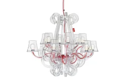 Rockcoco Transparent Hanglamp, 78x78x67 cm