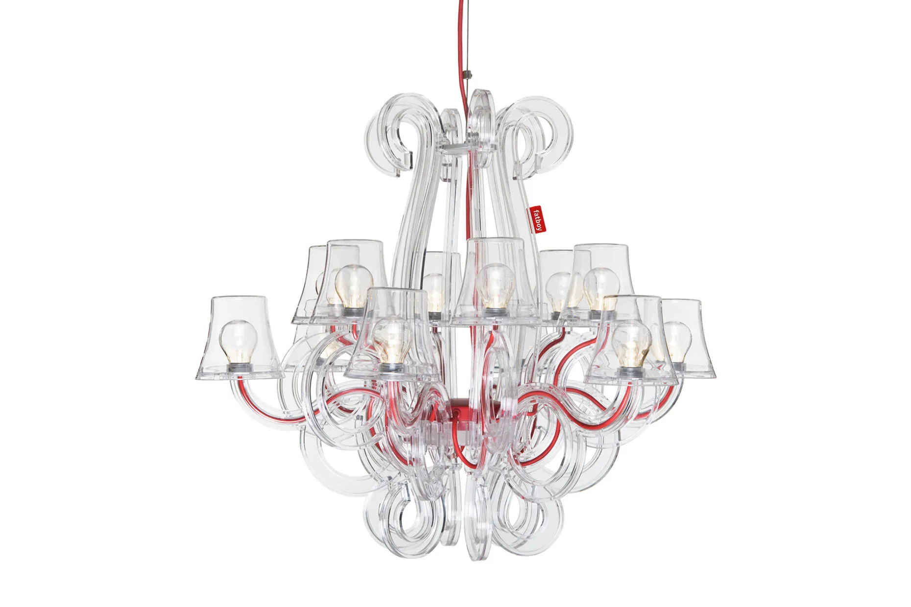 Rockcoco Transparent Hanglamp, 78x78x67 cm
