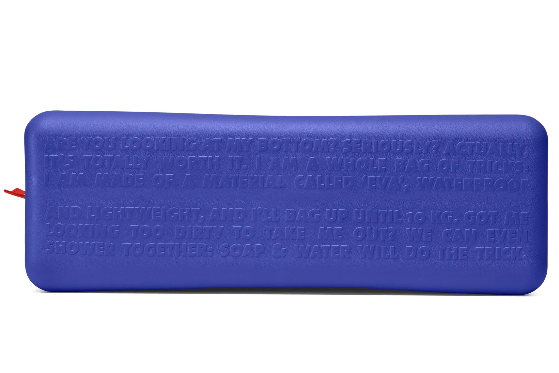 Sjopper-Kees Shopper, blauw, 47x17x44 cm