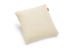 Square Pillow Teddy Kussen gemaakt van superzachte teddystof, beige, 50x50 cm