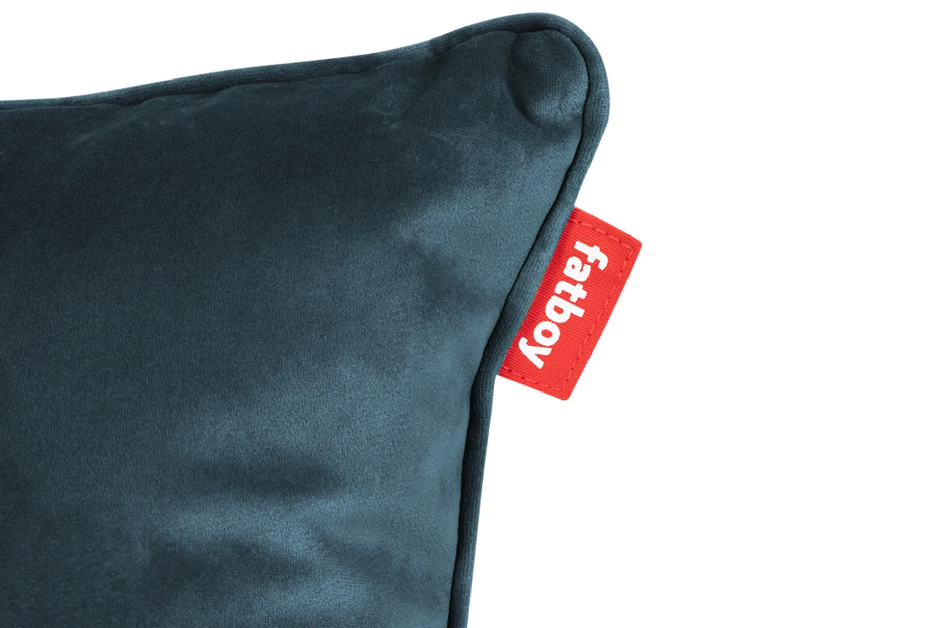 Square Pillow Velvet Sierkussen, blauw, 50x50x5 cm