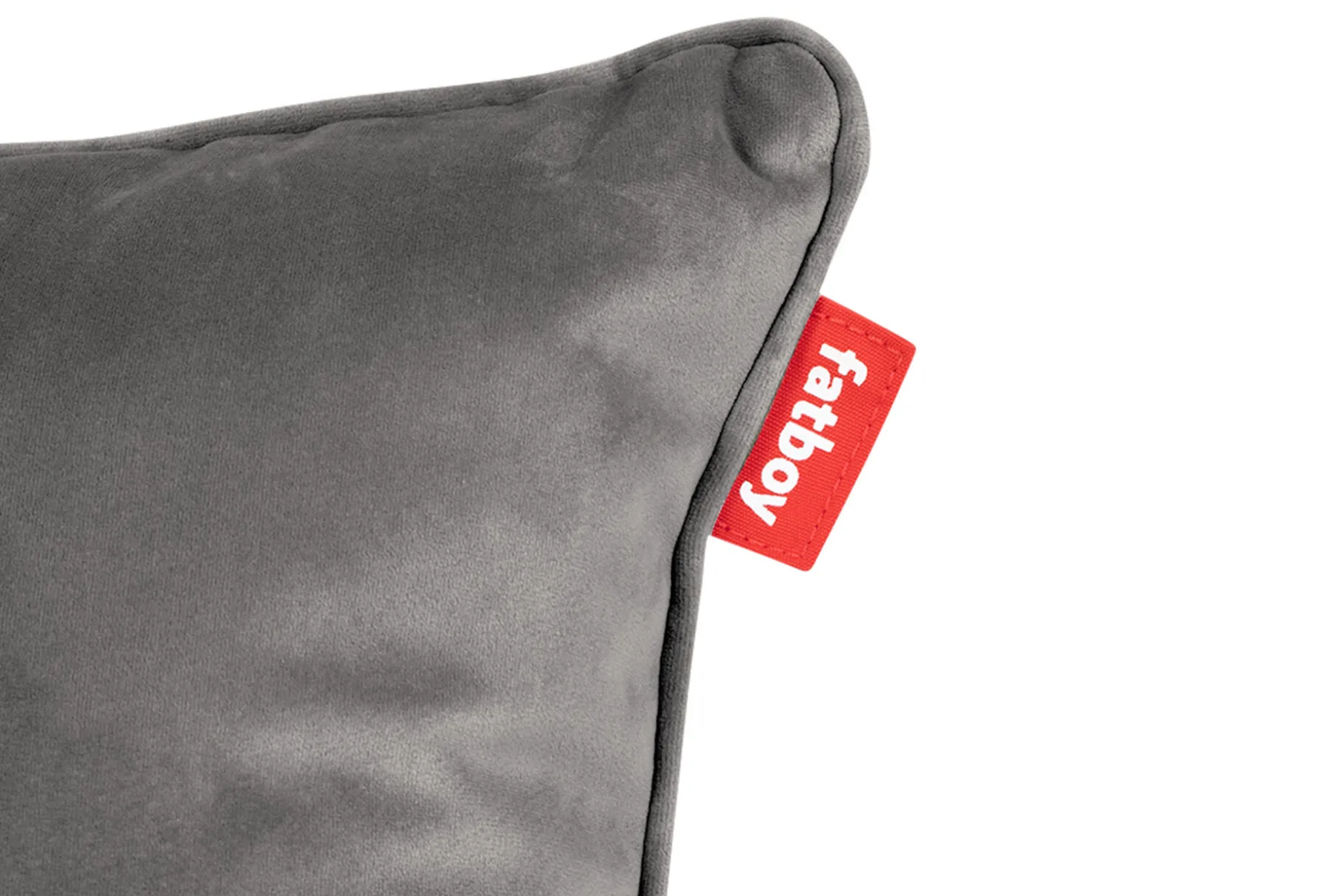 Square Pillow Velvet Sierkussen, bruin, 50x50x5 cm