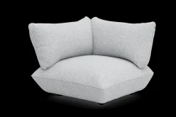 Sumo Corner Seat Boucle Corner Seat, grijs, 108x108x90 cm