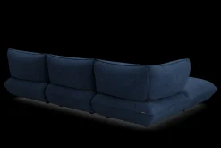 Sumo Corner Sofa Left Cord Deep Blue Modulaire binnenbank, 301x108x90 cm