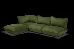 Sumo Corner Sofa Velvet Modulaire binnenbank, 301x108x90 cm