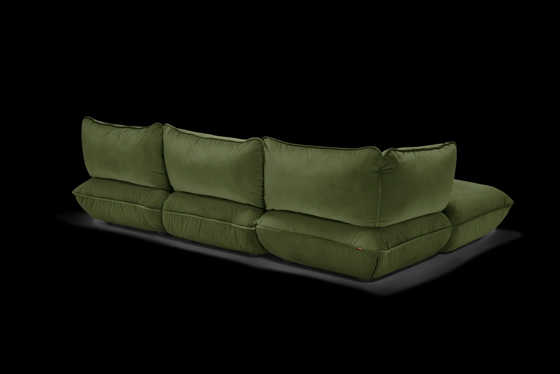 Sumo Corner Sofa Velvet Modulaire binnenbank, 301x108x90 cm