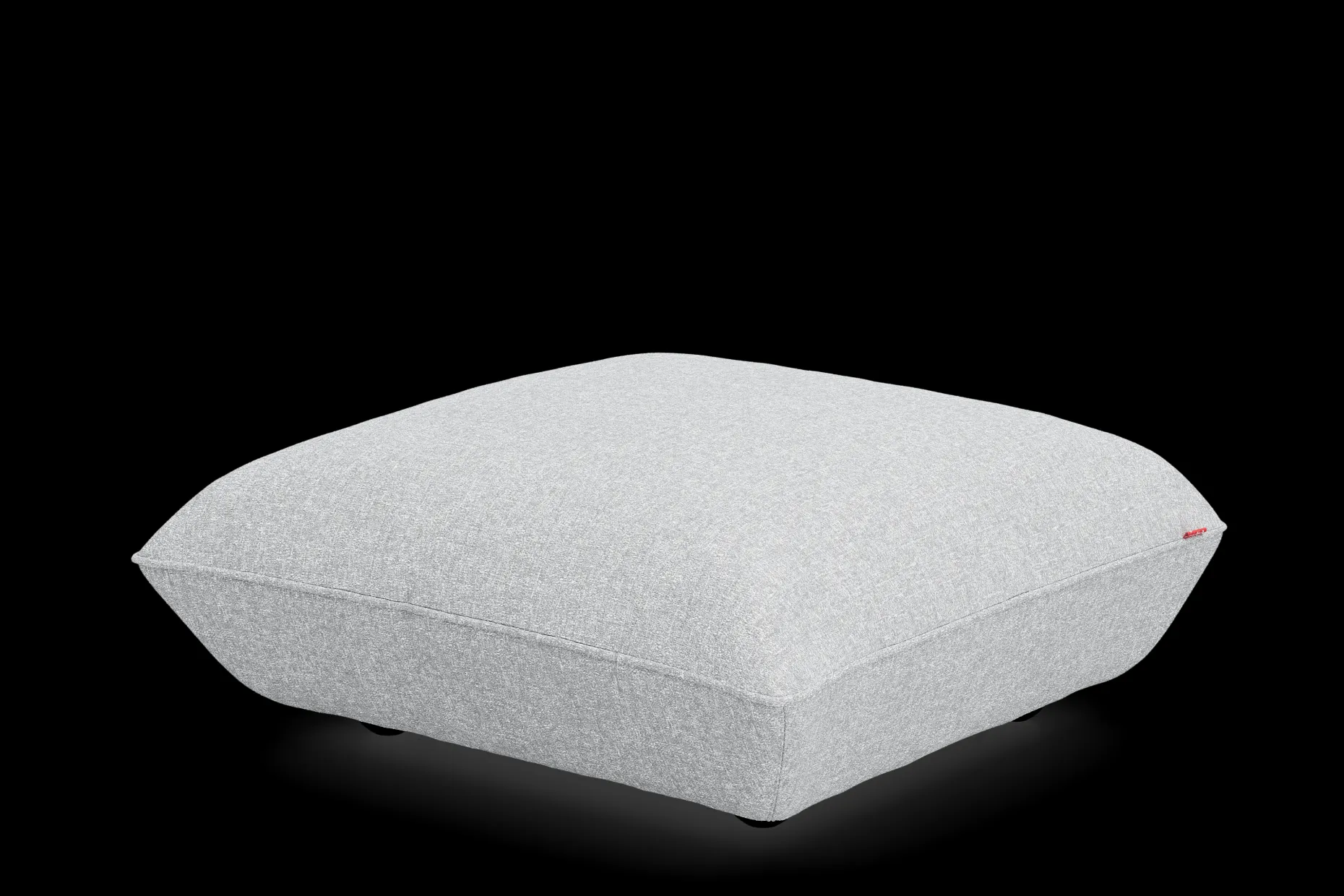 Sumo Hocker Boucle Hocker, grijs, 108x108x44 cm
