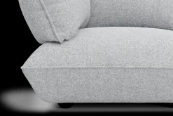 Sumo Hocker Boucle Hocker, grijs, 108x108x44 cm