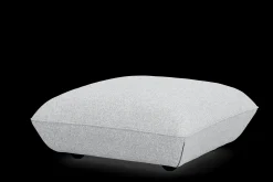 Sumo Hocker Boucle Hocker, grijs, 108x108x44 cm