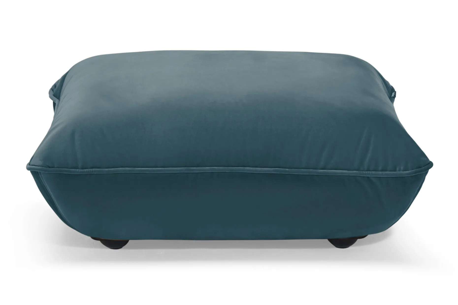 Sumo Hocker Velvet Hocker, blauw, 108x108x44 cm