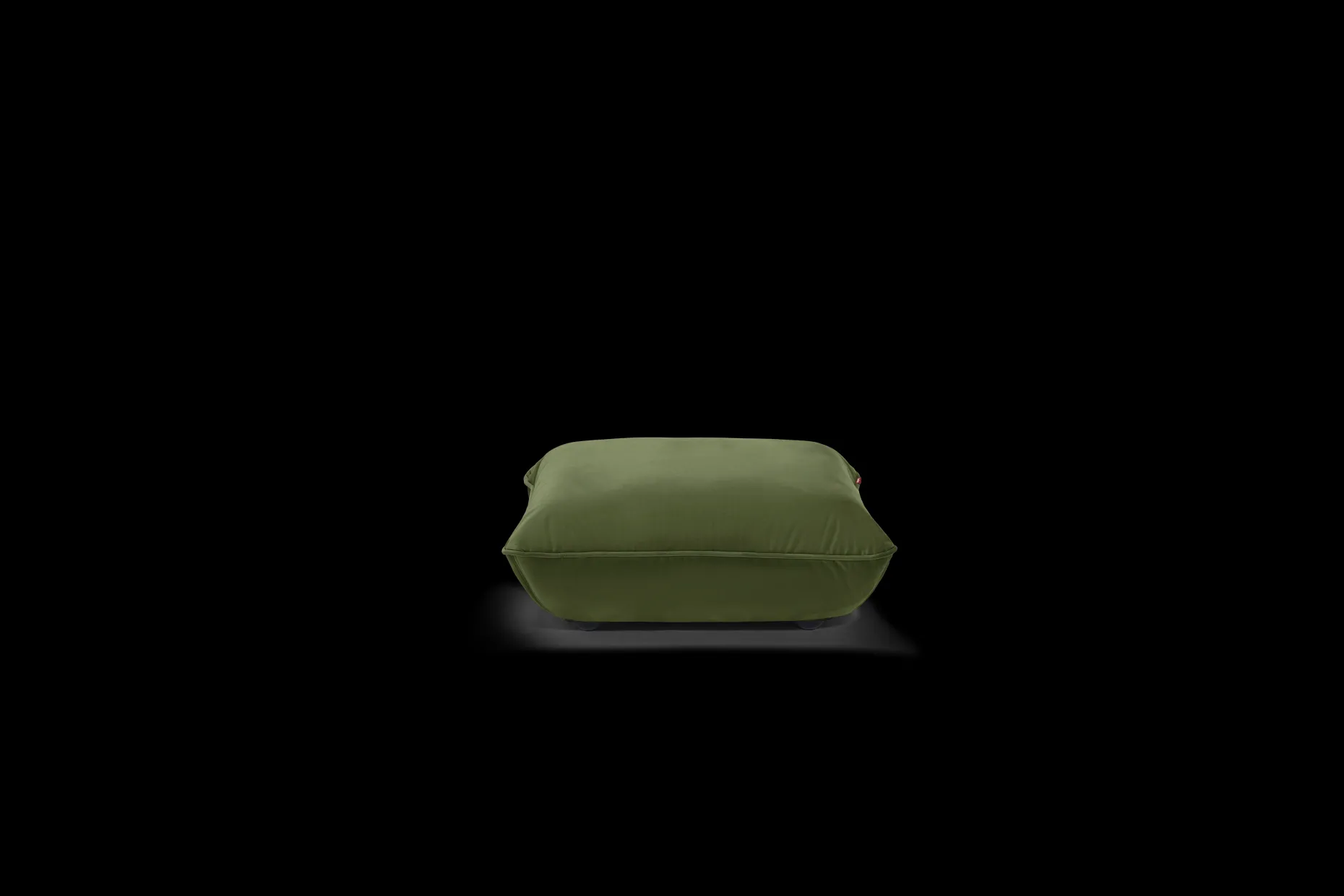 Sumo Hocker Velvet Hocker, groen, 108x108x44 cm