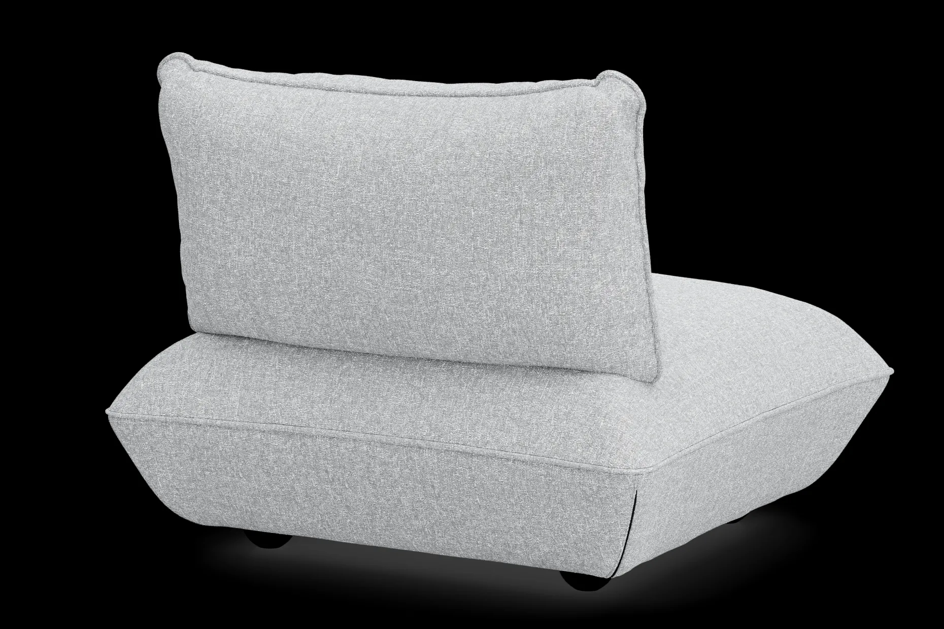 Sumo Seat Boucle Seat, grijs, 108x108x90 cm