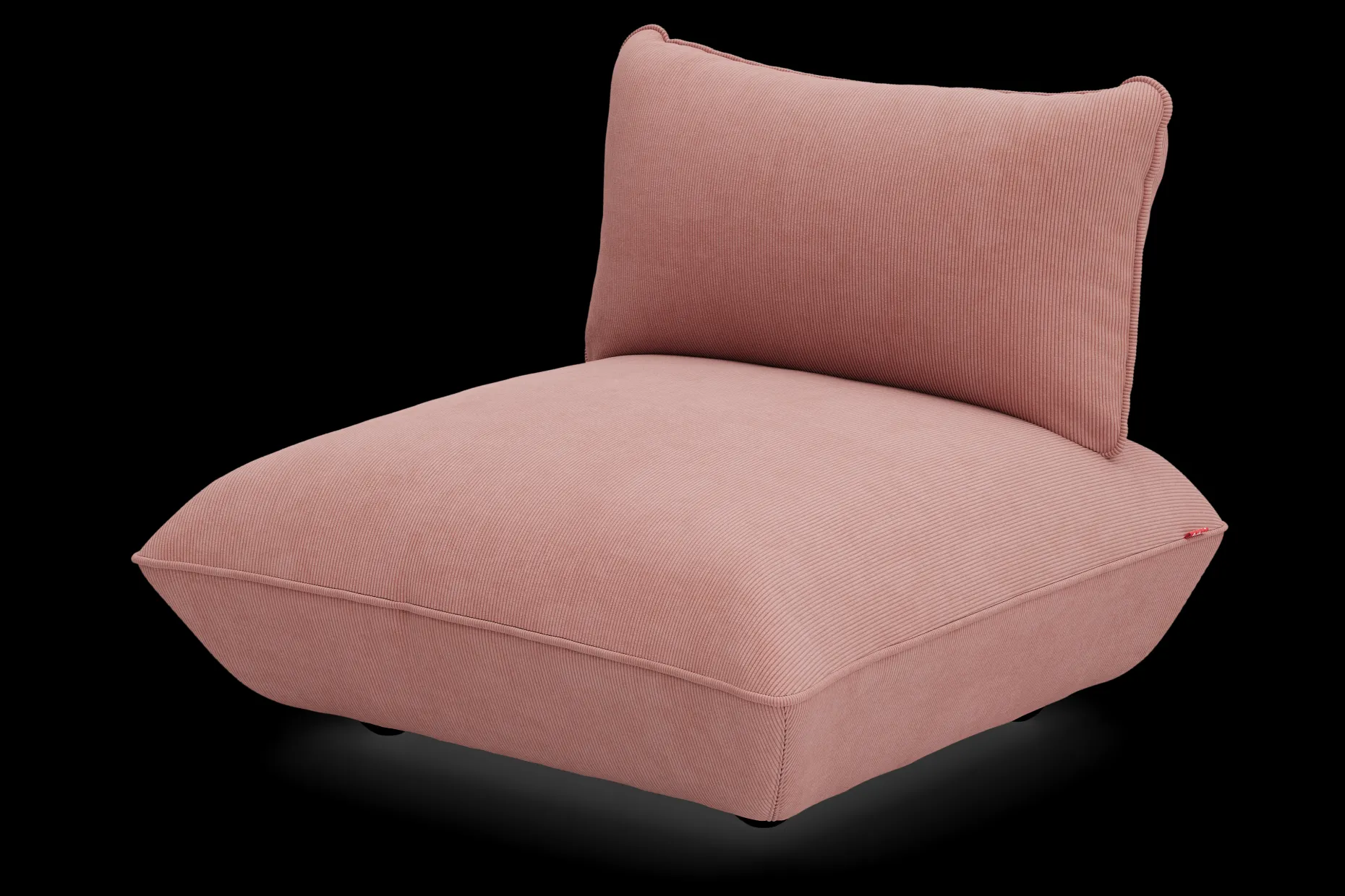 Sumo Seat Cord Seat, roze, 108x108x90 cm