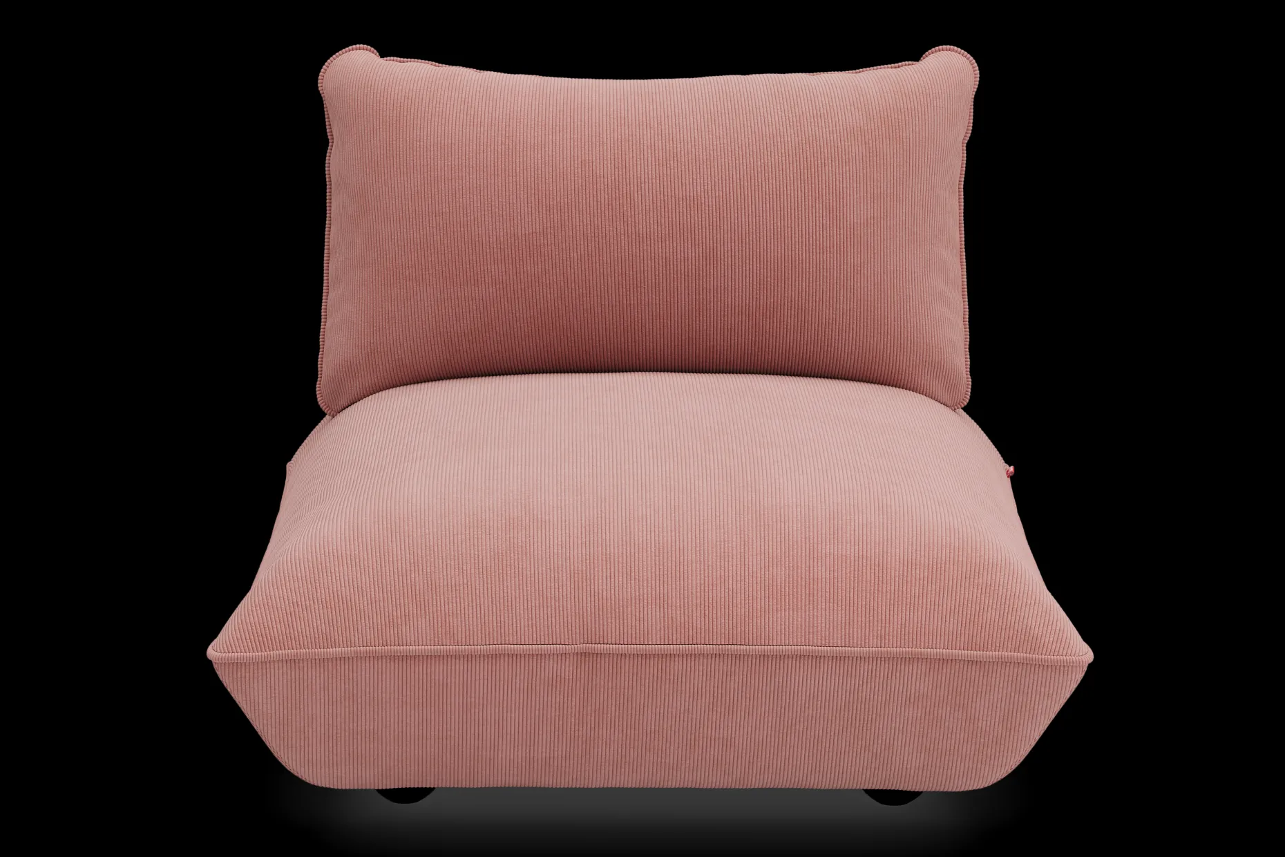 Sumo Seat Cord Seat, roze, 108x108x90 cm