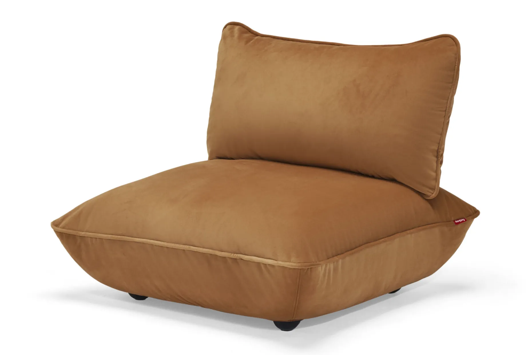Sumo Seat Velvet Seat, bruin, 108x108x90 cm