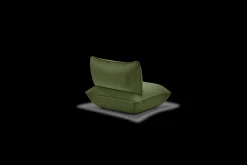 Sumo Seat Velvet Seat, groen, 108x108x90 cm