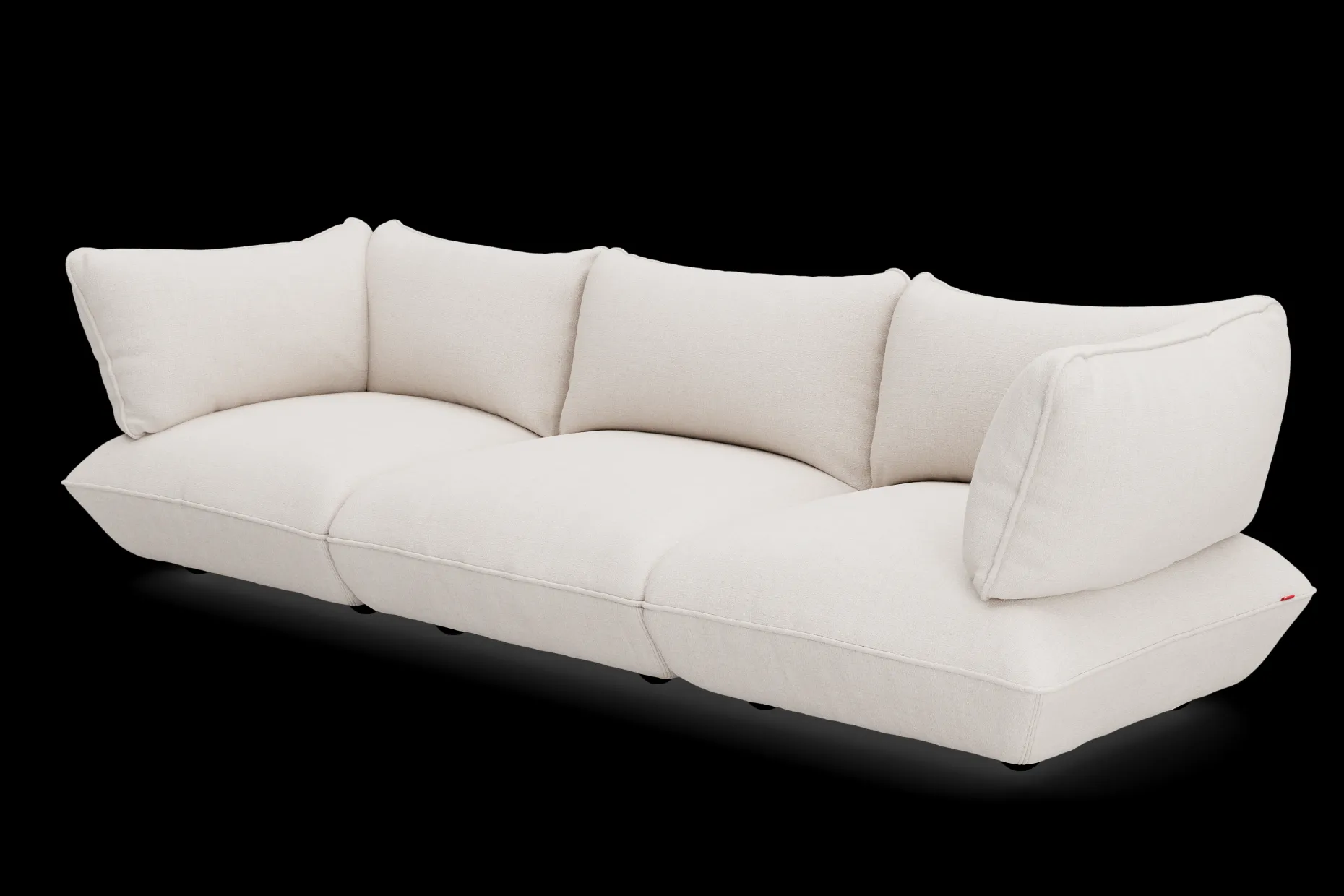 Sumo Sofa Grand Boucle Creme Modulaire binnenbank, 301x108x90 cm