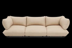 Sumo Sofa Grand Cord Beige Modulaire binnenbank, 301x108x90 cm