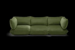 Sumo Sofa Grand Velvet Deep Green Modulaire binnenbank, 301x108x90 cm