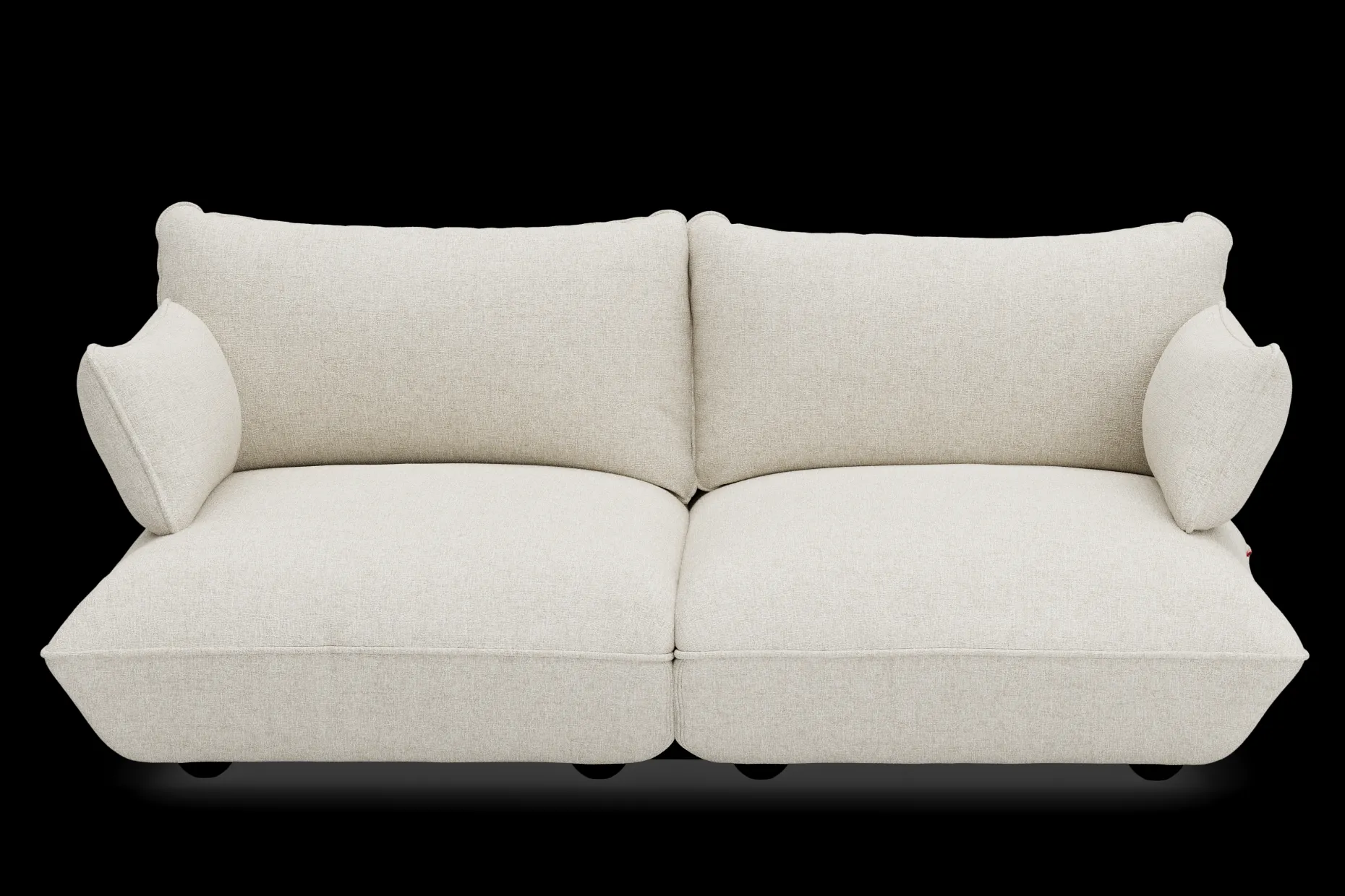 Sumo Sofa Medium Boucle Beige Modulaire binnenbank, 210.5x108x90 cm