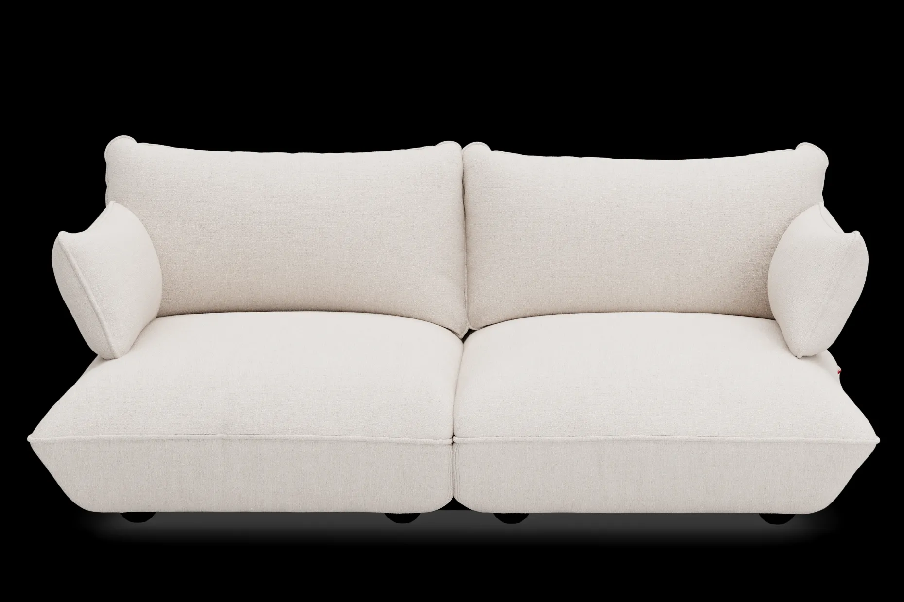 Sumo Sofa Medium Boucle Creme Modulaire binnenbank, 210.5x108x90 cm