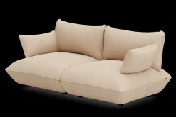 Sumo Sofa Medium Cord Beige Modulaire binnenbank, 210.5x108x90 cm