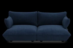 Sumo Sofa Medium Cord Deep Blue Modulaire binnenbank, 210.5x108x90 cm