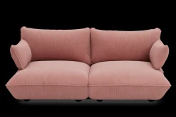 Sumo Sofa Medium Cord Soft Pink Modulaire binnenbank, 210.5x108x90 cm