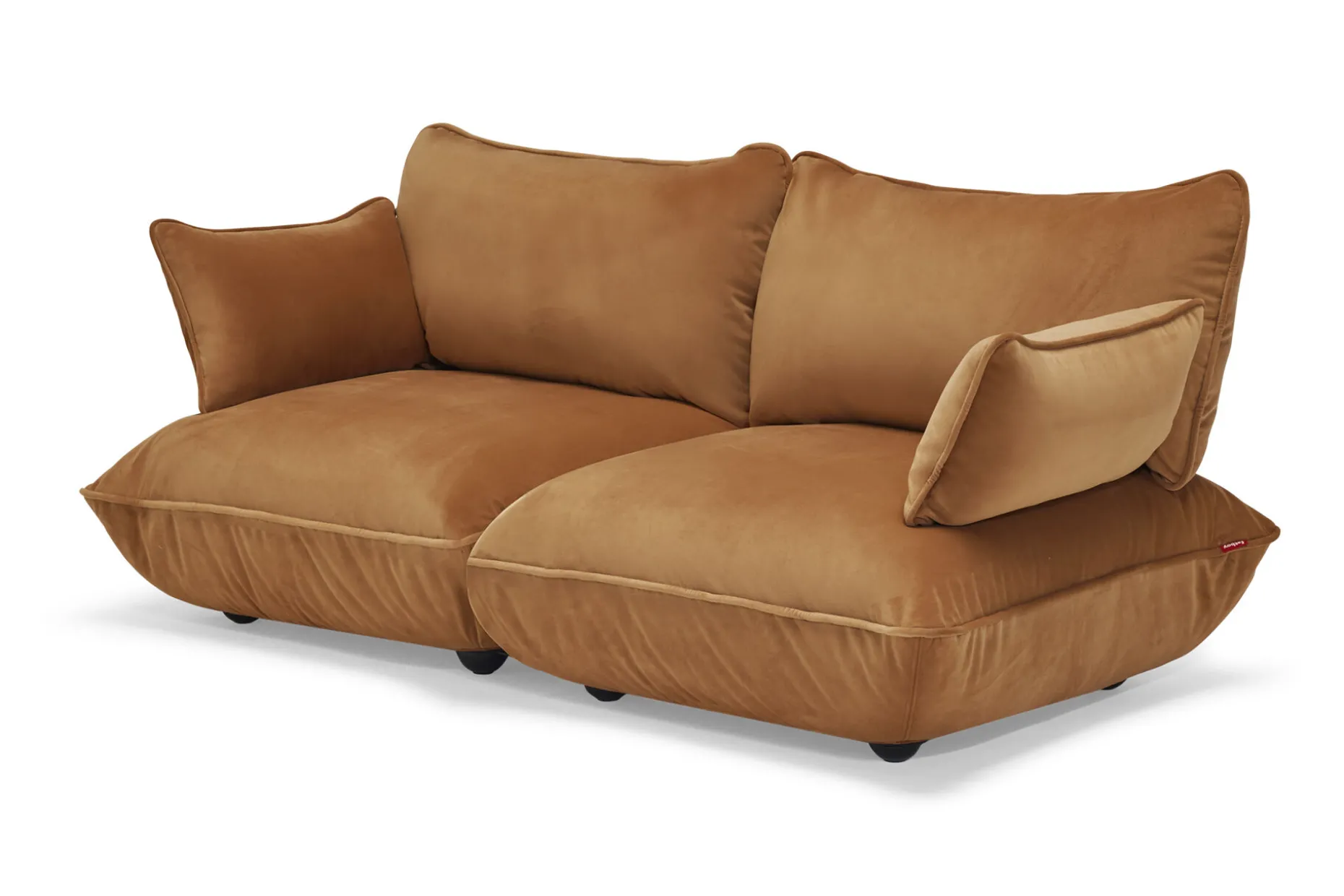 Sumo Sofa Medium Velvet Almond Modulaire binnenbank, 210.5x108x90 cm