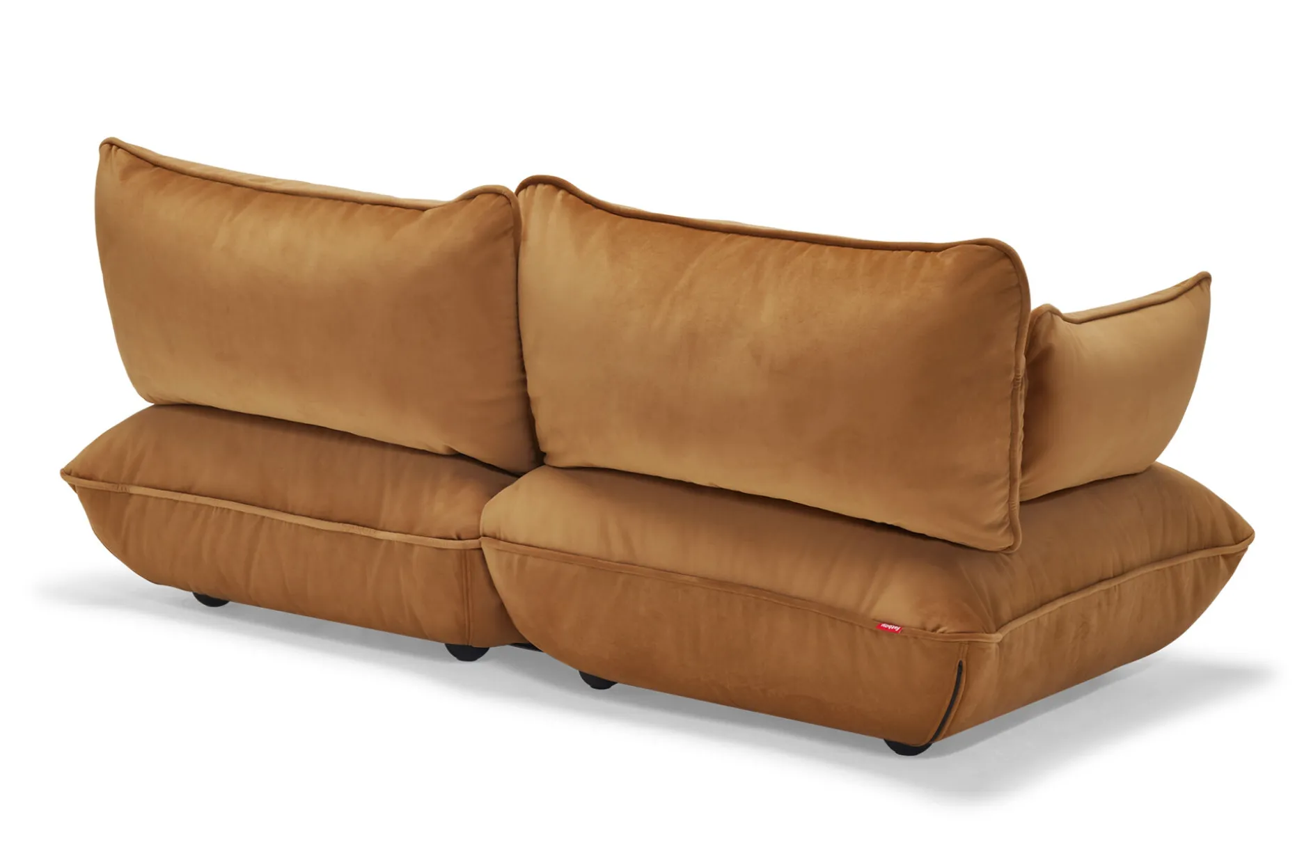 Sumo Sofa Medium Velvet Almond Modulaire binnenbank, 210.5x108x90 cm