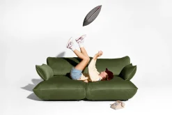 Sumo Sofa Medium Velvet Deep Green Modulaire binnenbank, 210.5x108x90 cm