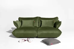 Sumo Sofa Medium Velvet Deep Green Modulaire binnenbank, 210.5x108x90 cm