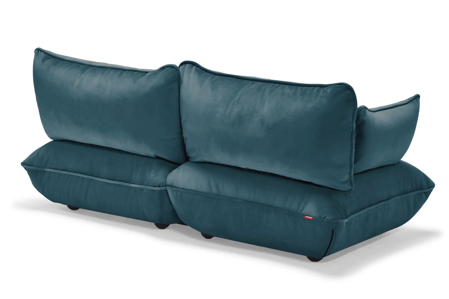 Sumo Sofa Medium Velvet Petrol Modulaire binnenbank, 210.5x108x90 cm