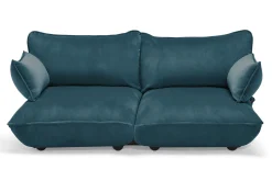 Sumo Sofa Medium Velvet Petrol Modulaire binnenbank, 210.5x108x90 cm