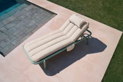 Sunbun Daybed Loungebed, beige, 212x97x39 cm