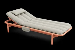 Sunbun Daybed Loungebed, bruin, 212x97x39 cm