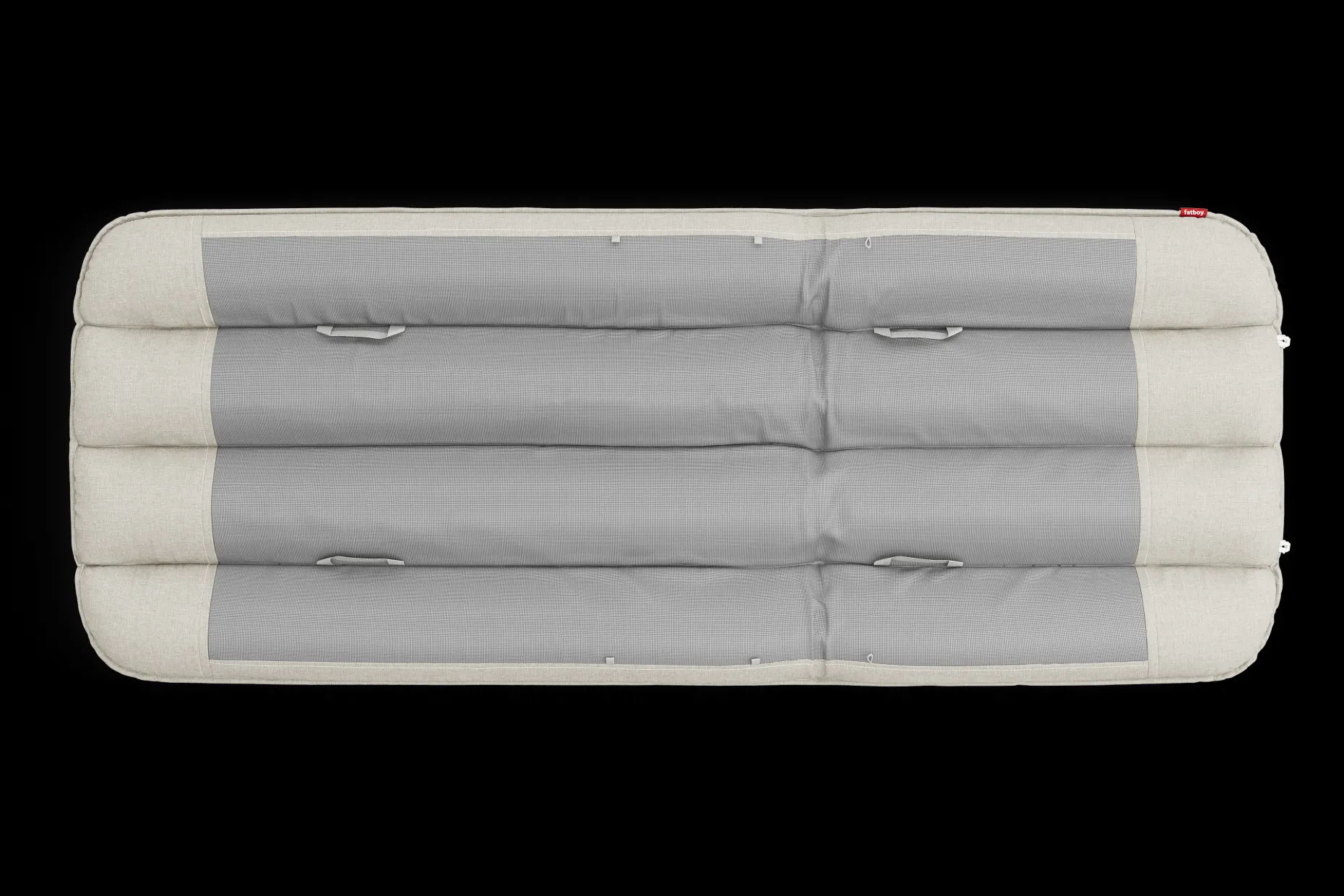 Sunbun Daybed Loungebed, bruin, 212x97x39 cm