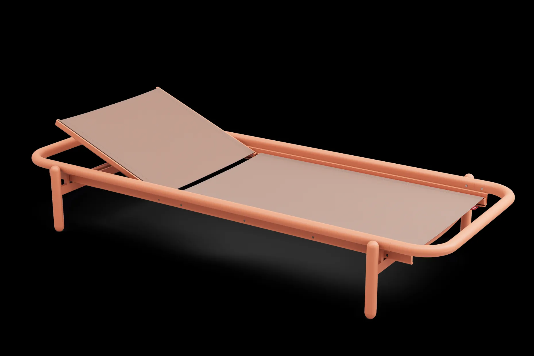 Sunbun Daybed Loungebed, bruin, 212x97x39 cm