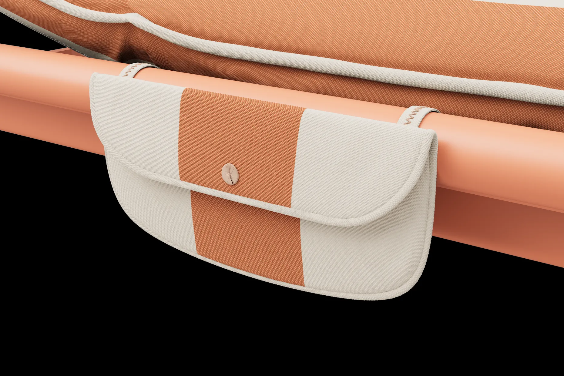 Sunbun Daybed Loungebed, beige, 212x97x39 cm
