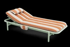 Sunbun Daybed Loungebed, oranje, 212x97x39 cm