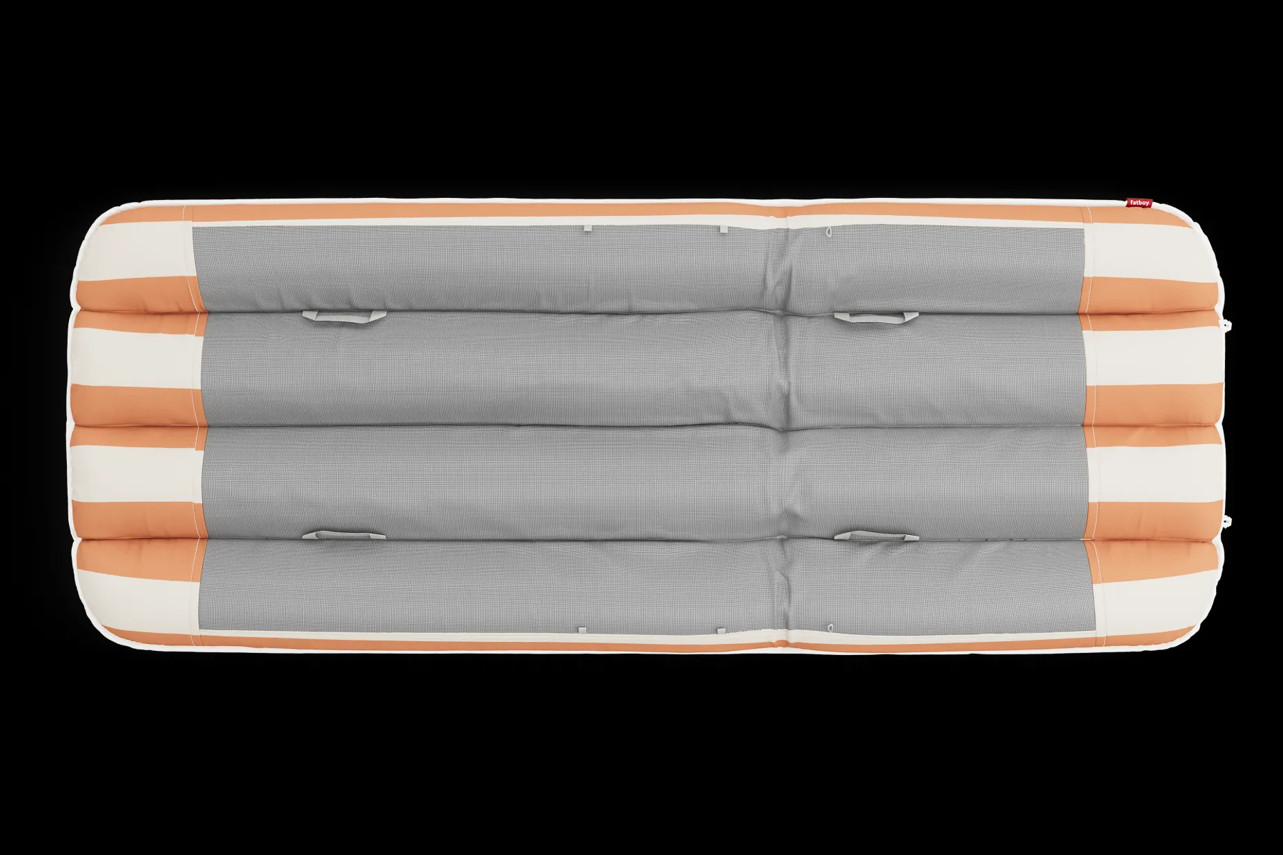 Sunbun Daybed Loungebed, oranje, 212x97x39 cm