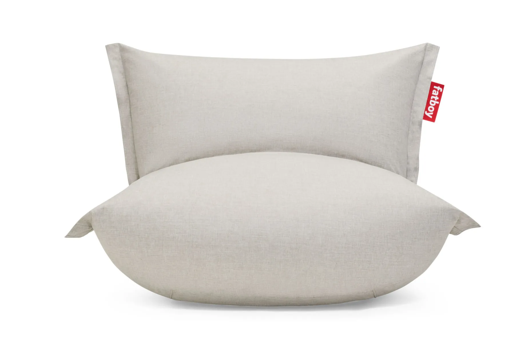 the BonBaron Outdoor Loungestoel voor buiten, grijs, 120x120x75 cm