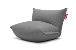 the BonBaron Outdoor Loungestoel voor buiten, grijs, 120x120x75 cm