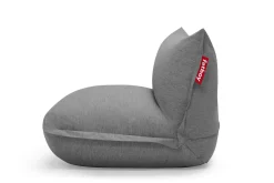 the BonBaron Outdoor Loungestoel voor buiten, grijs, 120x120x75 cm