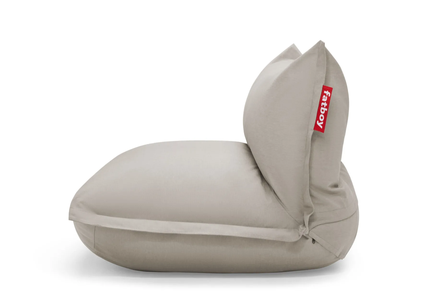 the BonBaron Outdoor Loungestoel voor buiten, grijs, 120x120x75 cm