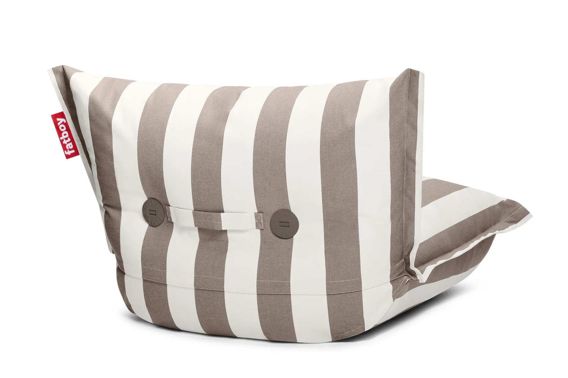the BonBaron Outdoor Loungestoel voor buiten, bruin, 120x120x75 cm
