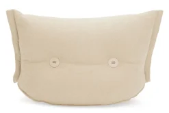 the BonBaron Sherpa Loungestoel, beige, 120x120x75 cm
