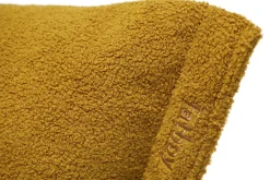 the BonBaron Sherpa Loungestoel, goud, 120x120x75 cm