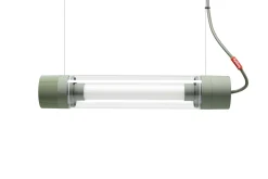 Tjoep Small Hanglamp, groen, 9x50x9 cm