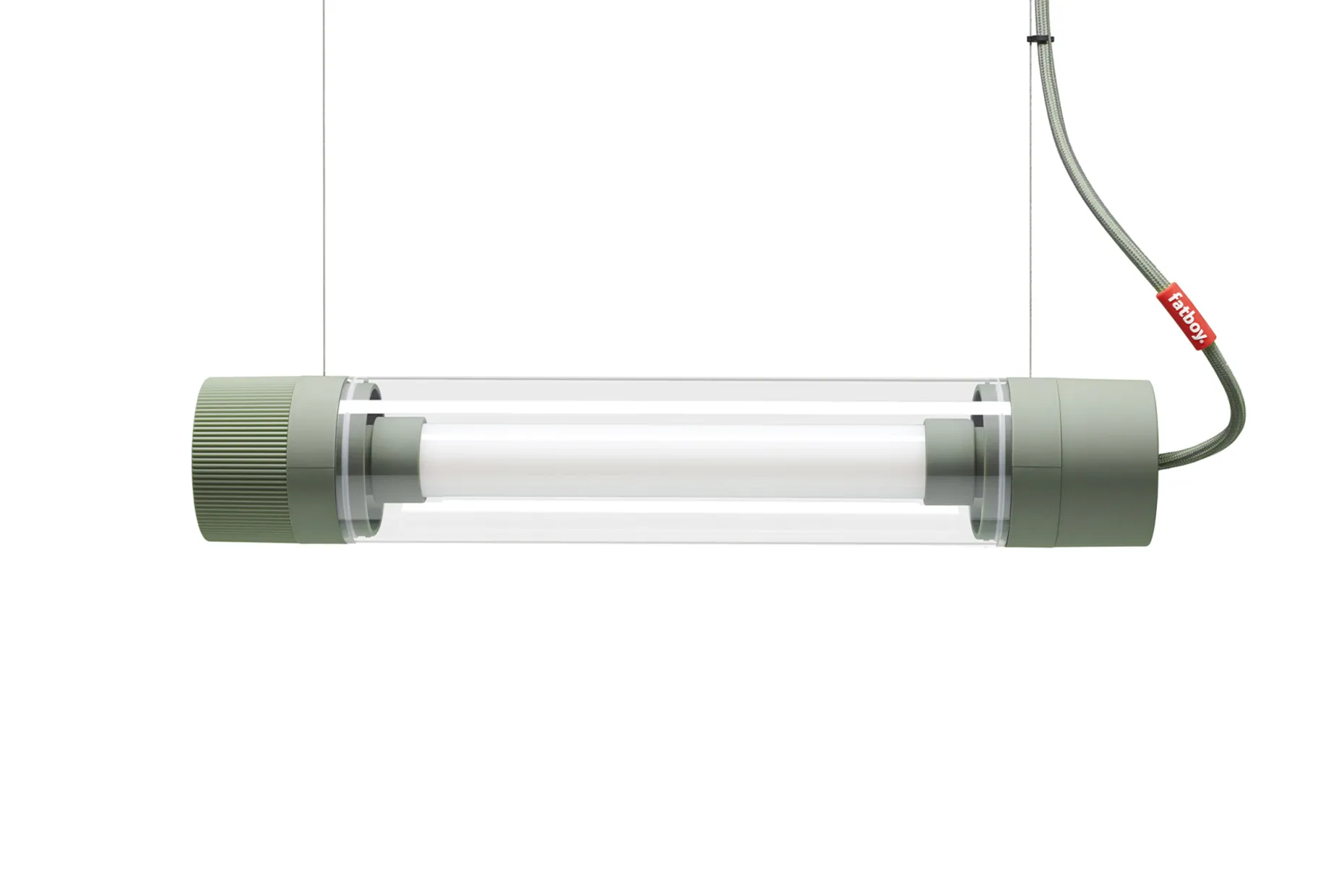 Tjoep Small Hanglamp, groen, 9x50x9 cm
